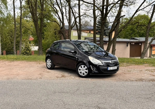 Opel Corsa cena 14999 przebieg: 141314, rok produkcji 2011 z Zabrze małe 154